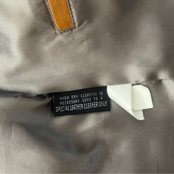 WILSONS LEATHER TAN JACKET MENSWEAR - Picture 12 of 13